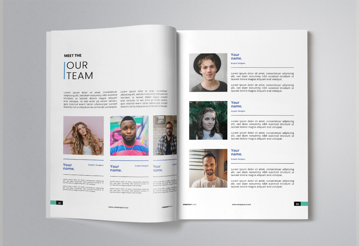 Company Business Annual Report Template