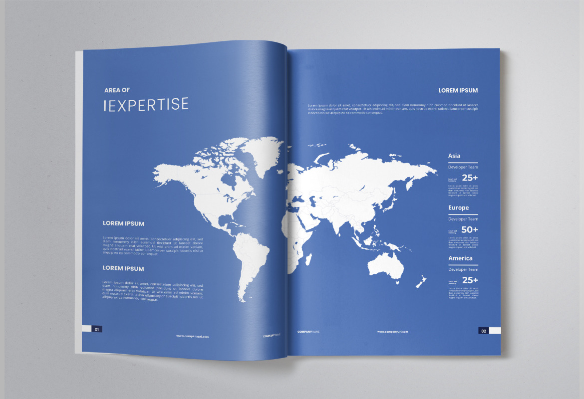 Company Business Annual Report Template