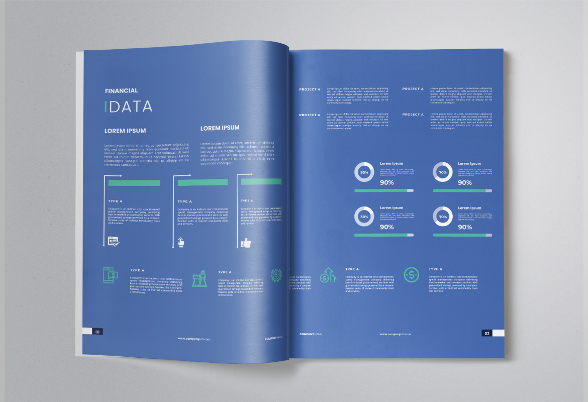 Company Business Annual Report Template