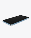 Apple iPhone 12 Pro Max Pacific Blue Mockup