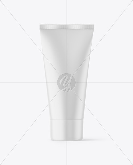 Matte Cosmetic Tube Mockup