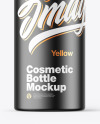 Matte Cosmetic Bottle Mockup