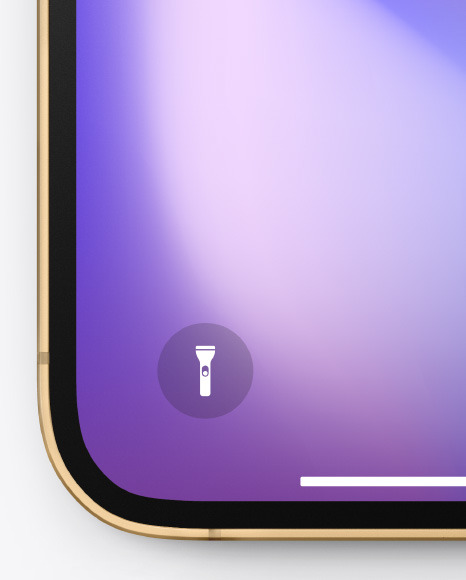 Apple iPhone 12 Pro Max Gold Mockup