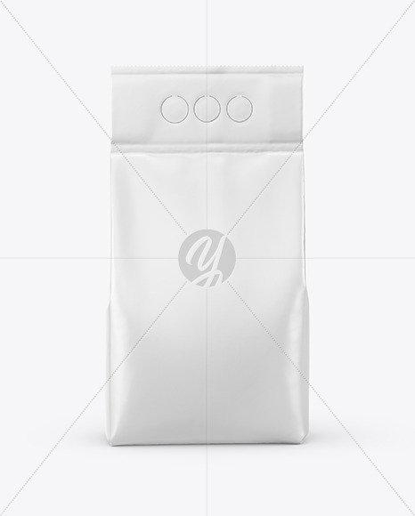 Matte Powder Bag Mockup