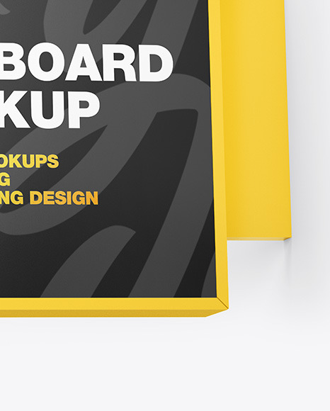 Square Signboard Mockup