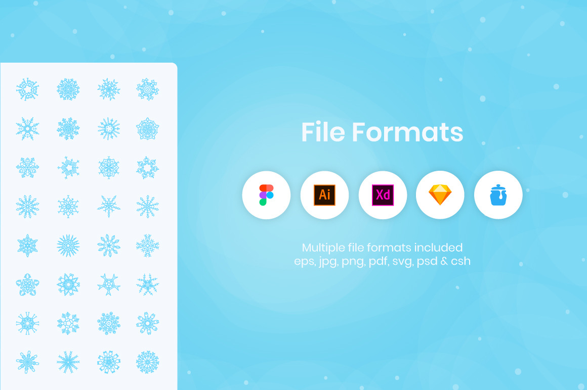 125+ Snowflakes Icons 125+ Snowflakes Icons
