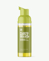 Color Liquid Cosmetic Bottle with Pump Mockup Color Liquid Cosmetic Bottle with Pump Mockup