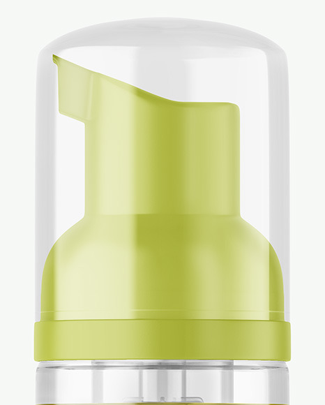 Color Liquid Cosmetic Bottle with Pump Mockup Color Liquid Cosmetic Bottle with Pump Mockup