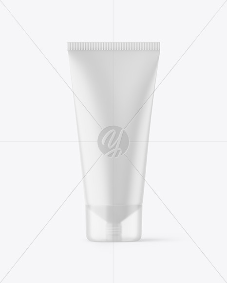 Matte Cosmetic Tube Mockup