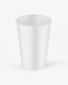 Matte Paper Coffee Cup Mockup