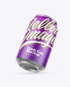 Matte Drink Can Mockup