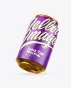 Matte Drink Can Mockup