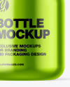 Metallic Bottle Mockup