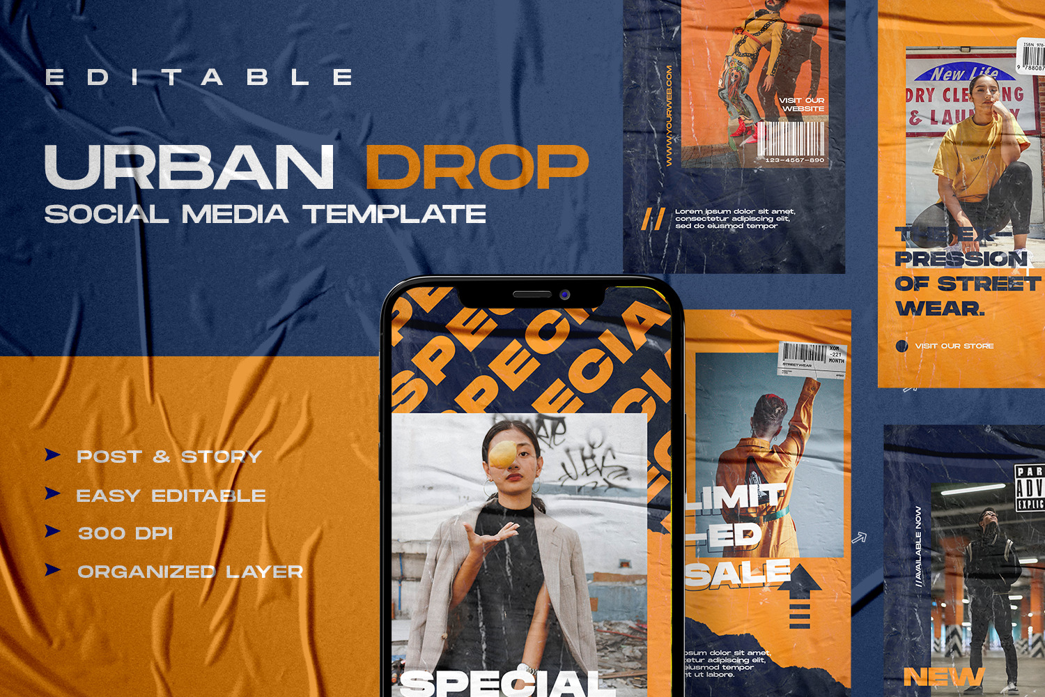 Urban Drop - Streetwear Instagram Stories & Post Urban Drop - Streetwear Instagram Stories & Post