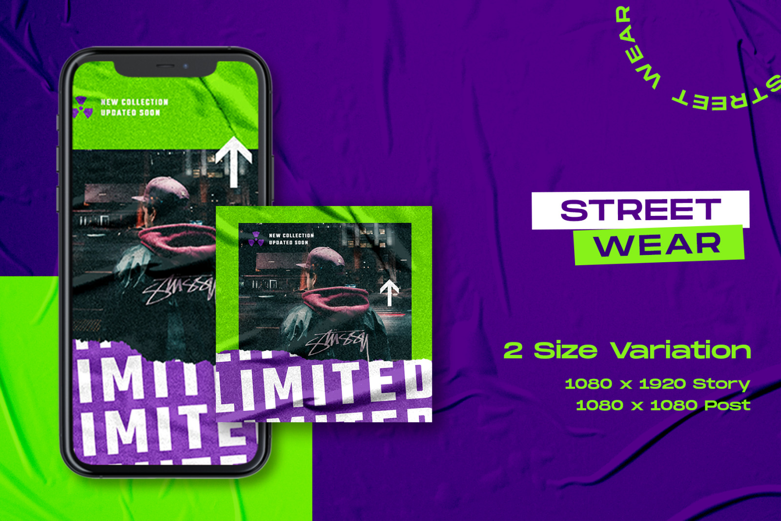 Fluo Society - Streetwear Instagram Stories & Post Fluo Society - Streetwear Instagram Stories & Post