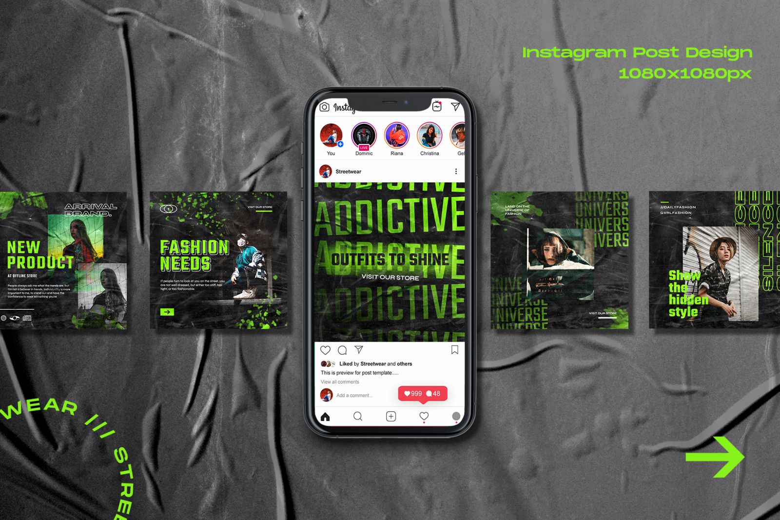 Future Green - Instagram Stories & Post Future Green - Instagram Stories & Post