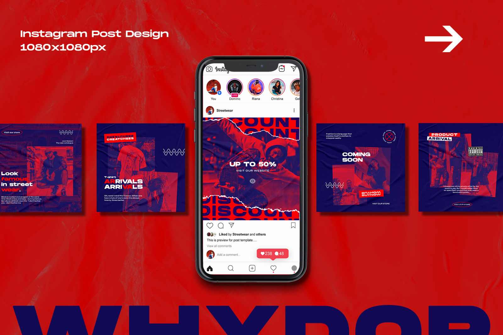 Whydop - Instagram Stories &amp; Post