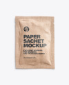 Kraft Paper Sachet Mockup