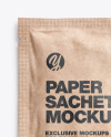 Kraft Paper Sachet Mockup