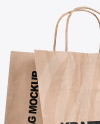 Kraft Paper Shopping Bag Mockup