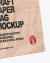 Kraft Paper Shopping Bag Mockup