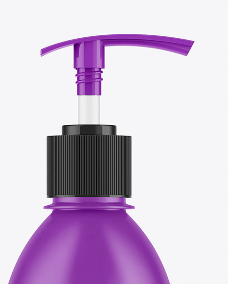 Matte Liquid Soap Bottle Mockup