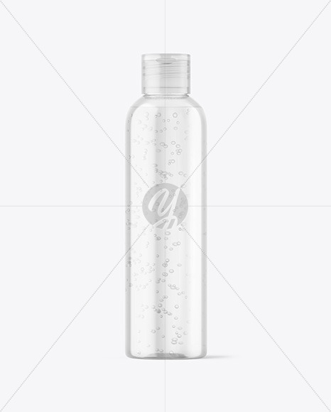 Clear Cosmetic Bottle Mockup