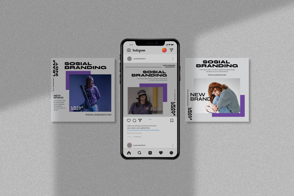 Leamingt Instagram Template Leamingt Instagram Template