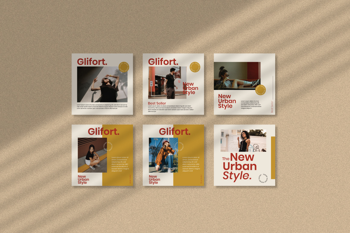 Glifort Instagram Template