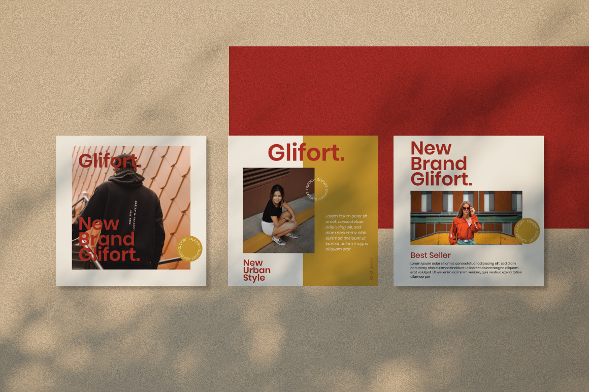 Glifort Instagram Template