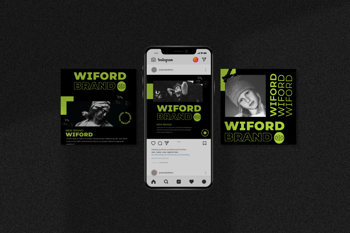 Wiford Instagram Template Wiford Instagram Template