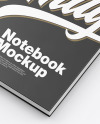 Matte Notebook Mockup