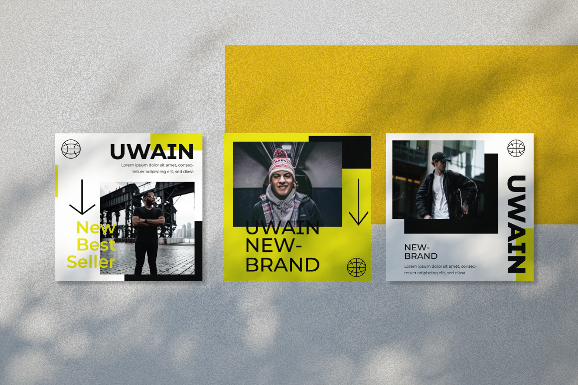 Uwain Instagram Template