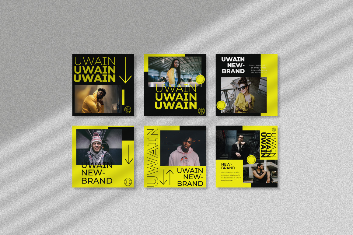 Uwain Instagram Template