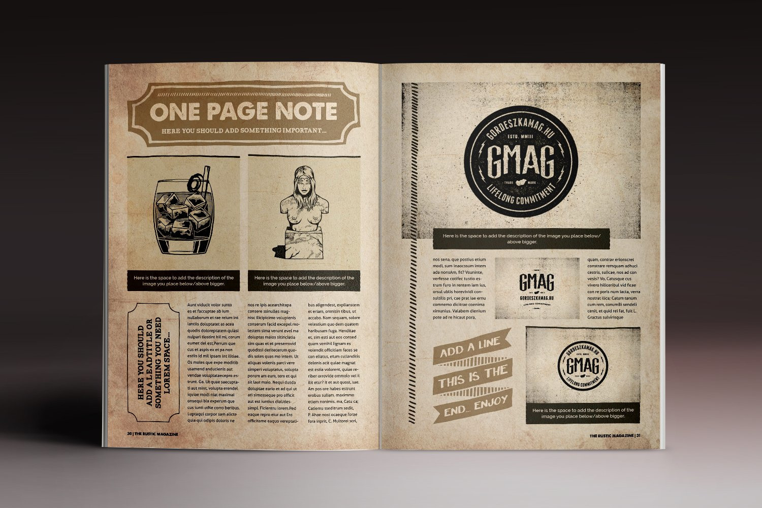 The Rustic Template The Rustic Template