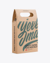 Kraft Paper Bag Mockup