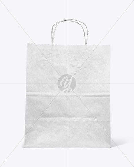 Kraft Paper Shopping Bag Mockup