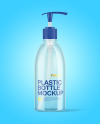 Clear Liquid Soap Bottle Mockup