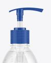 Clear Liquid Soap Bottle Mockup