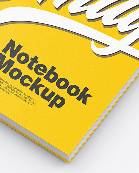 Paper Notebook Mockup