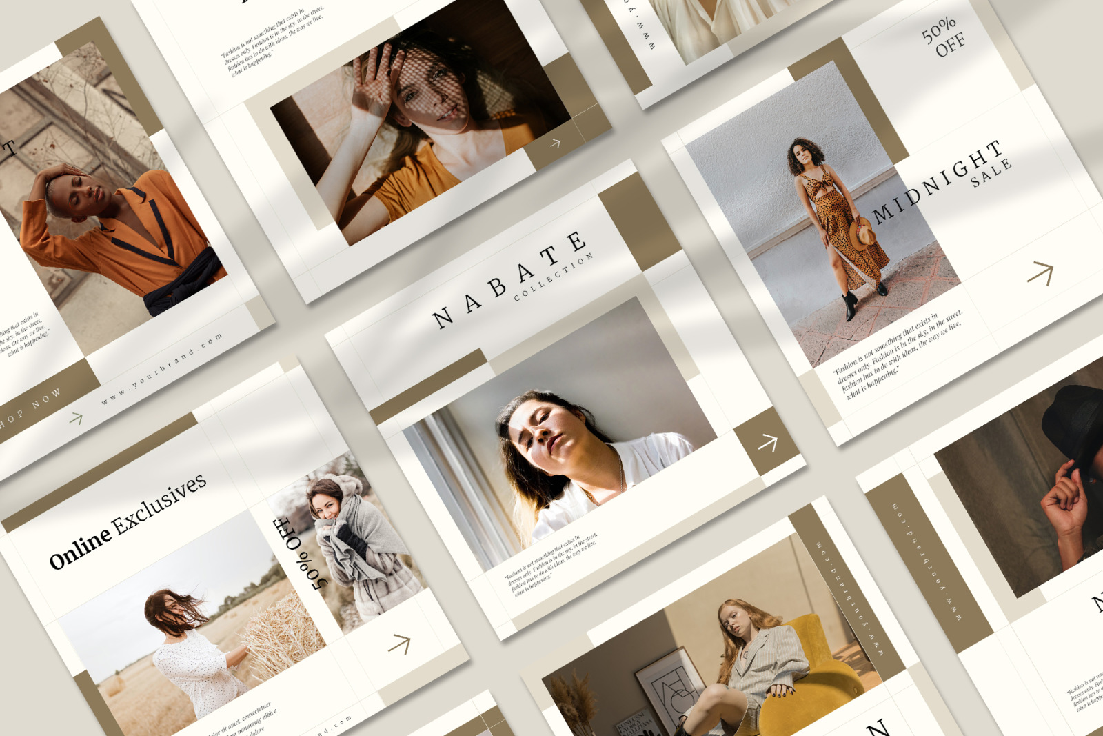 Nabate - Instagram Stories & Post Template Nabate - Instagram Stories & Post Template