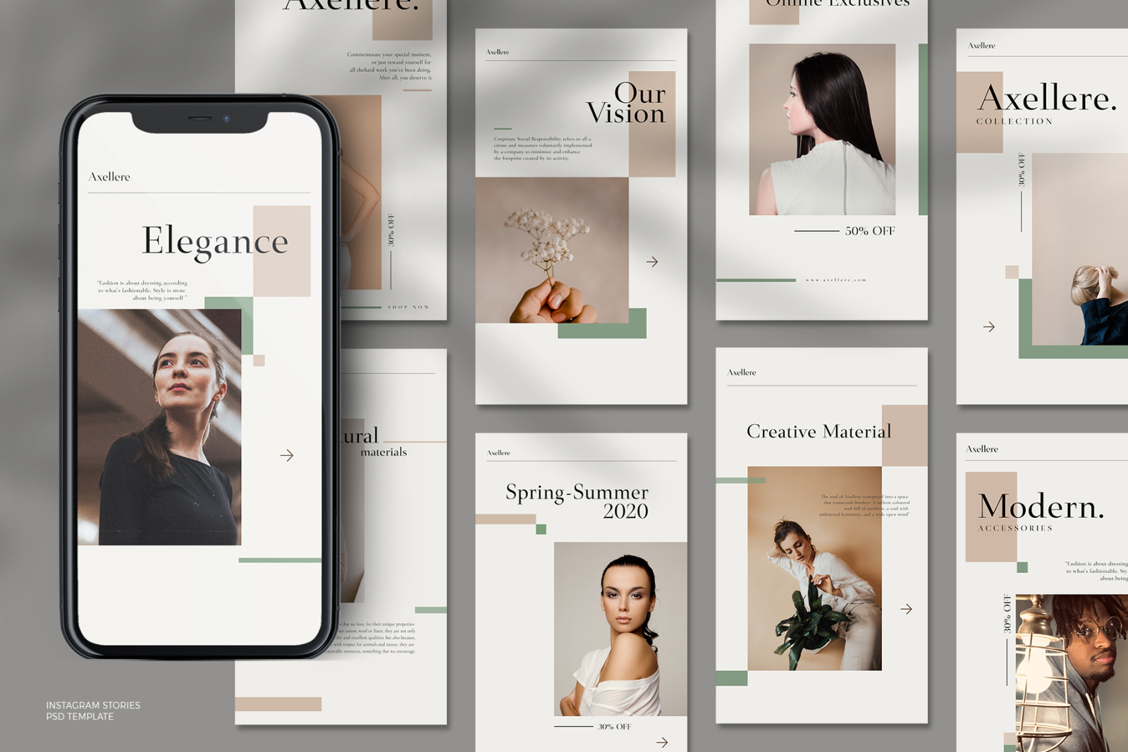 Axellere - Instagram Stories & Post Template Axellere - Instagram Stories & Post Template