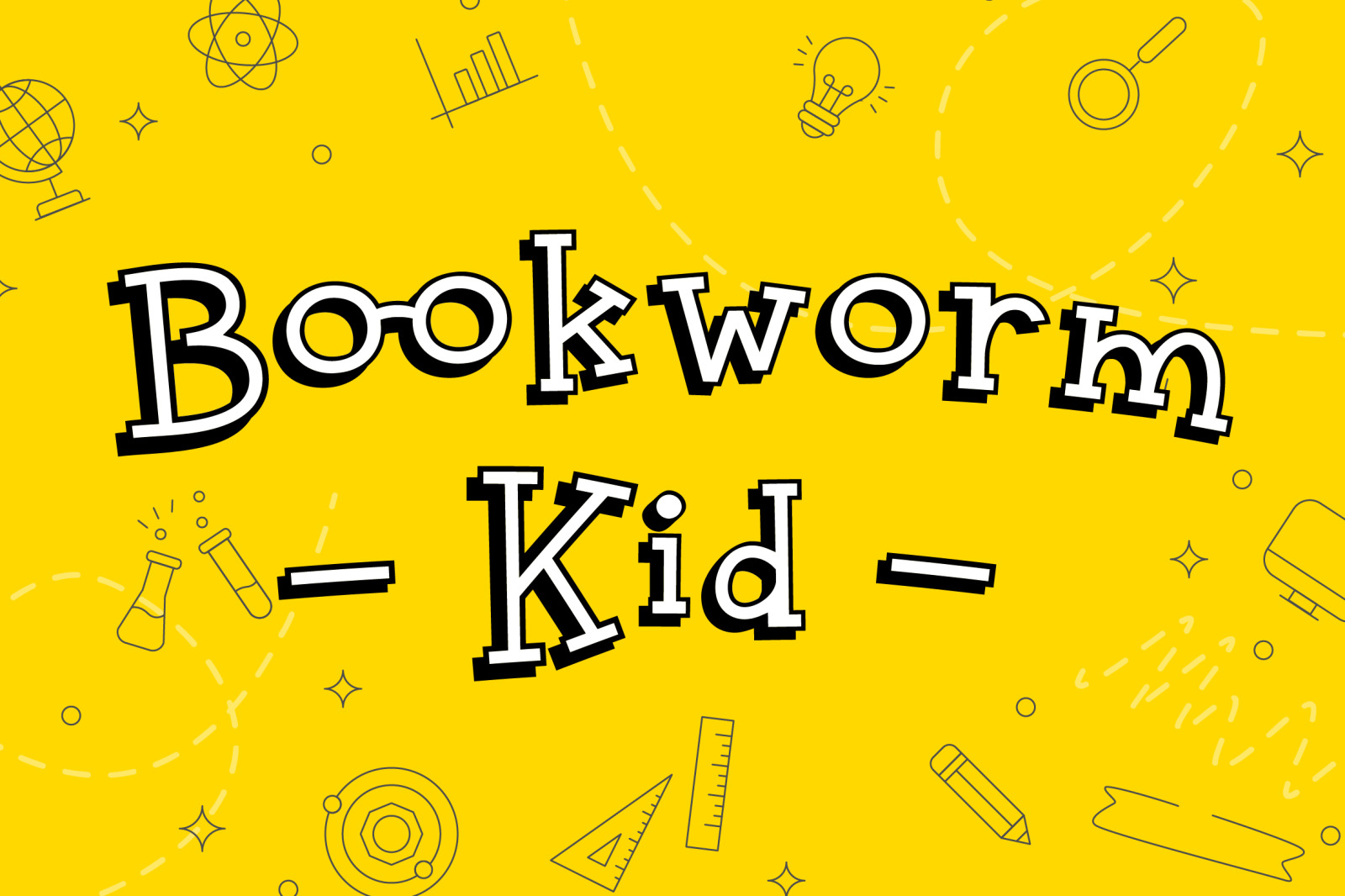 Bookworm Kid Display Font Bookworm Kid Display Font