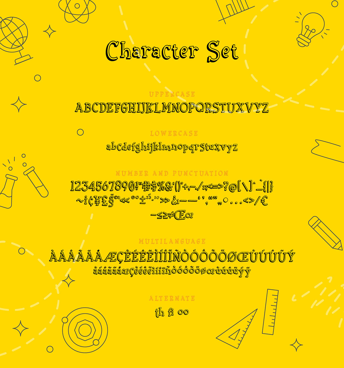 Bookworm Kid Display Font