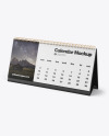 Desk Calendar Mockup