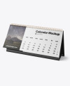 Desk Calendar Mockup