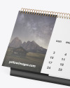 Desk Calendar Mockup