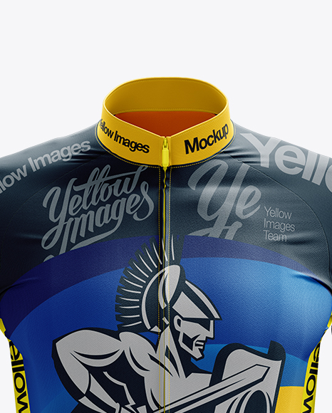 Men’s Cycling Kit mockup (Front View)