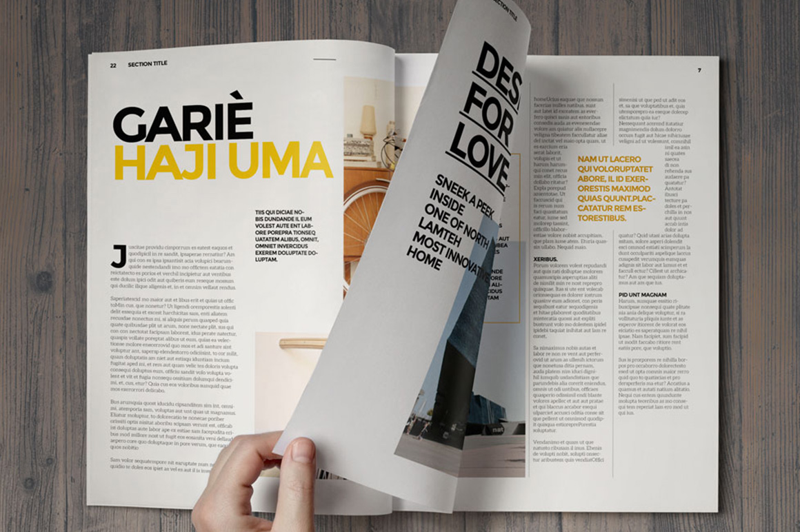 InDesign Magazine Template