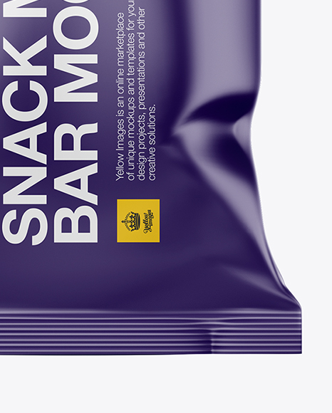 Matte Snack Bar Mockup